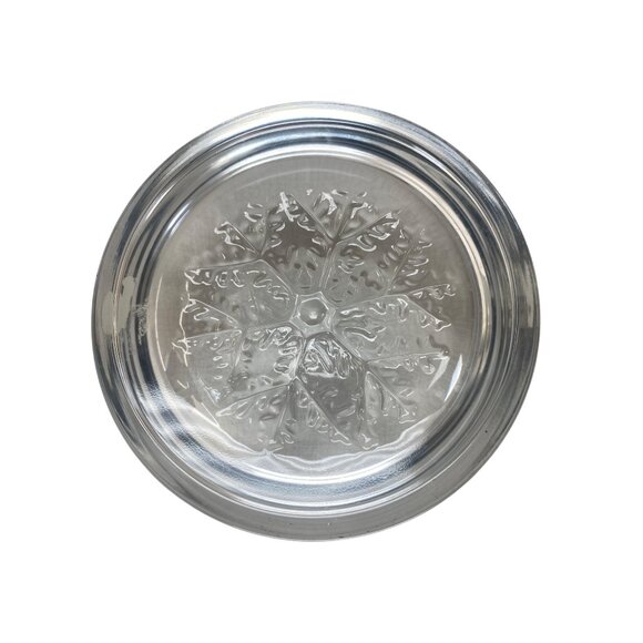Avon Crystal Snowflake Paperweight Clear Lead Crystal Genuine 24% Bleikristall R - Picture 3 of 7
